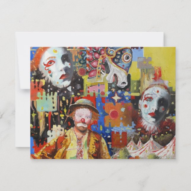 Invitations personnalisées. (Devant)