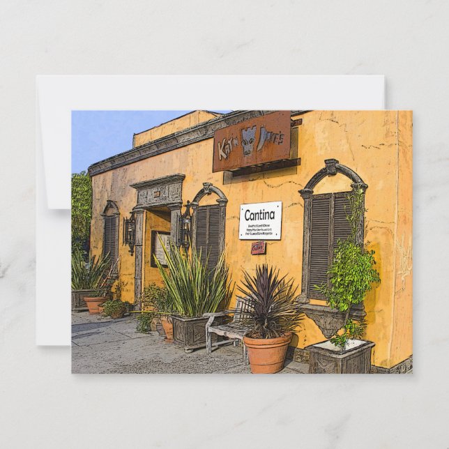 Invitations personnalisées "Cantina" (Devant)