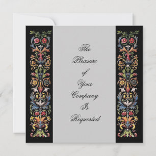 Invitations personnalisées d'art éclairé élégant