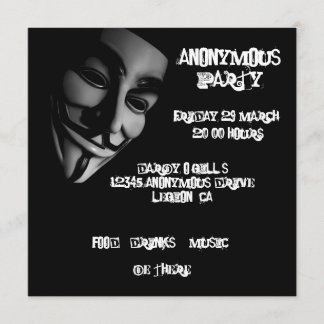 Invitations personnalisées de tiers anonymes
