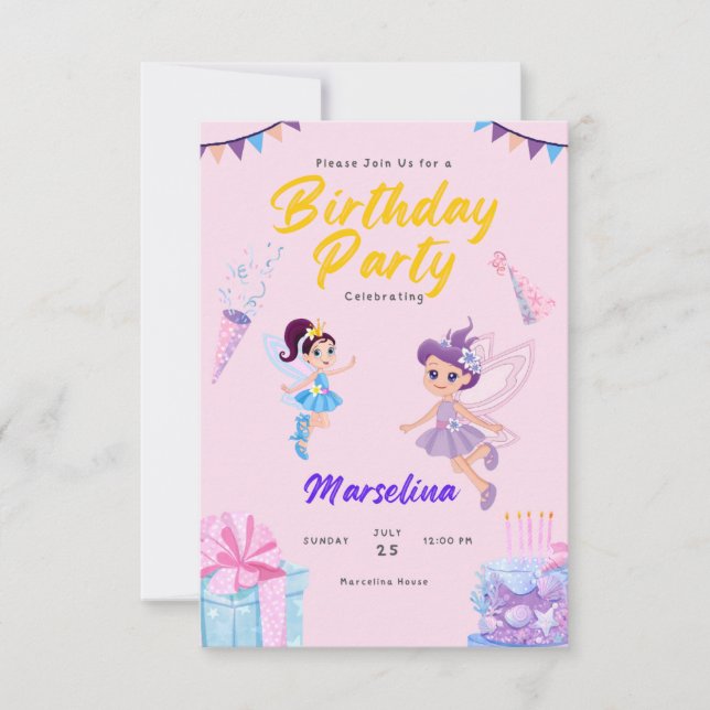 invitations personnalisées et annonces Carte Anniv (Devant)