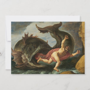Invitations personnalisées "Jonah and the Whale"
