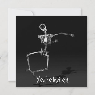 INVITATIONS PERSONNALISÉS - Squelette X-Ray Joy Le