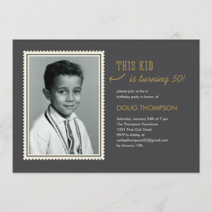 Invitations Photo Anniversaire Pour Adultes