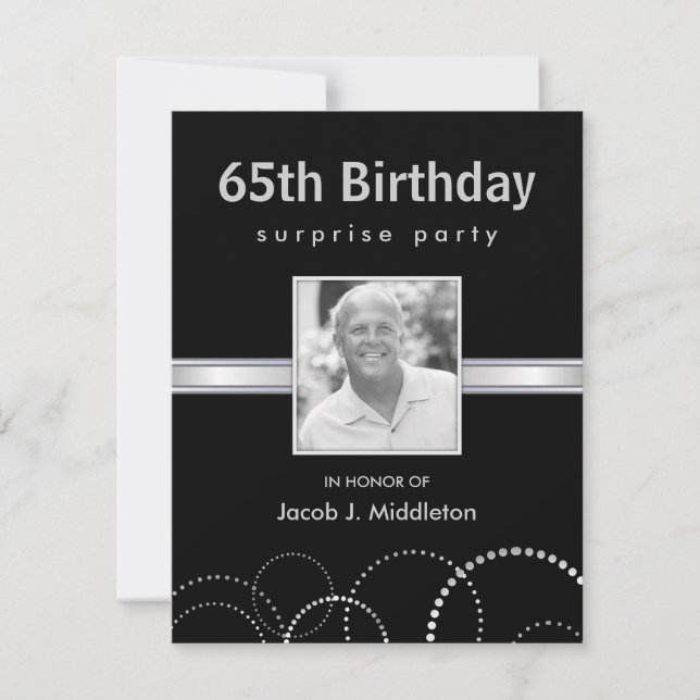 Invitations photo du 65e anniversaire du Parti sur (Devant)