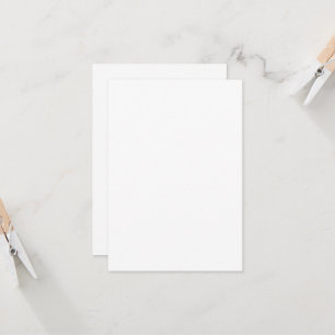 Invitations plates personnalisées 3,5 x 5 Person