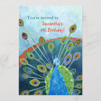 Invitations pour enfants à la fête d'anniversaire