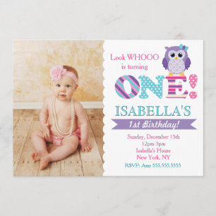 Invitations pour la fête d'anniversaire de la Chou