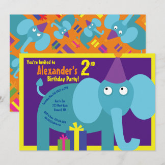 Invitations pour la fête d'anniversaire de l'anima
