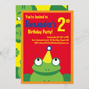 Invitations pour la fête d'anniversaire de l'anima