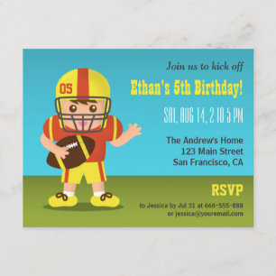 Invitations pour la fête d'anniversaire du baby-fo