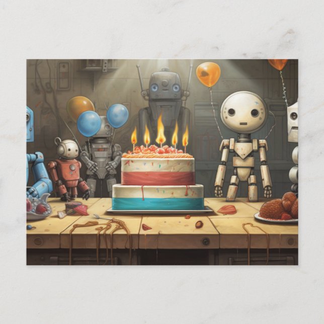 Invitations pour la fête d'anniversaire du garçon  (Devant)