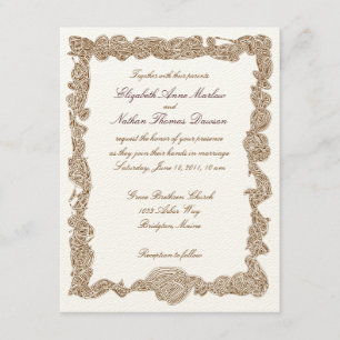 Invitations pour mariages