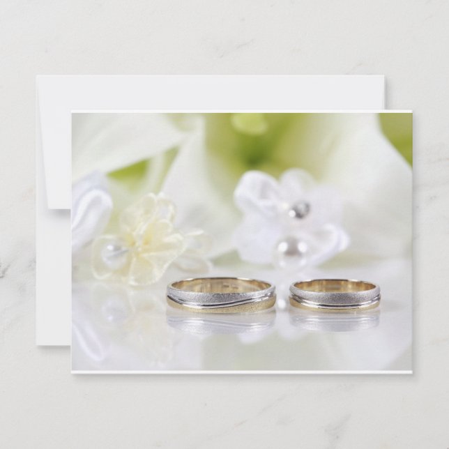 Invitations pour mariages (Devant)