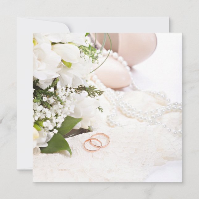 Invitations pour mariages (Devant)