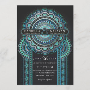 Invitations pour mariages  Viridian Bliss