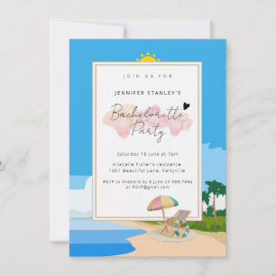 invitations Premium, Beach Bachelorette