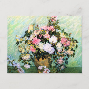 Invitations roses de roses de Van Gogh