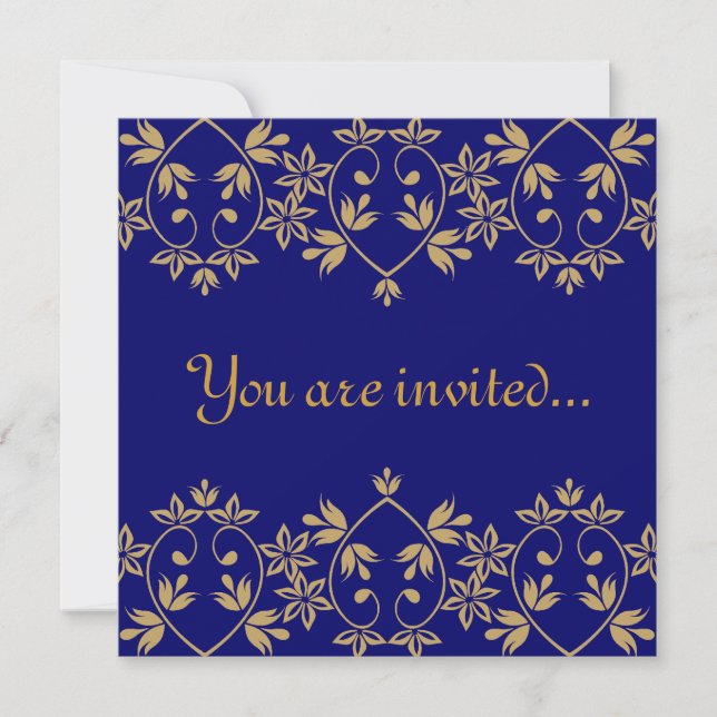 Invitations Royales de mariage (Devant)