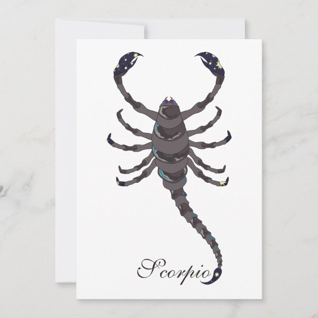 Invitations Scorpio de Starlight (Devant)