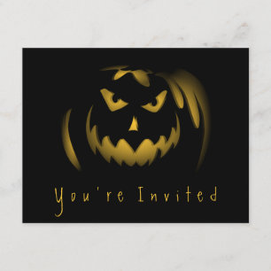 Invitations simples d'adulte de partie de