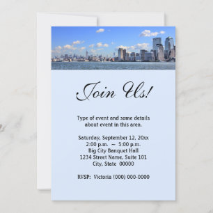 Invitations Skyline de New York