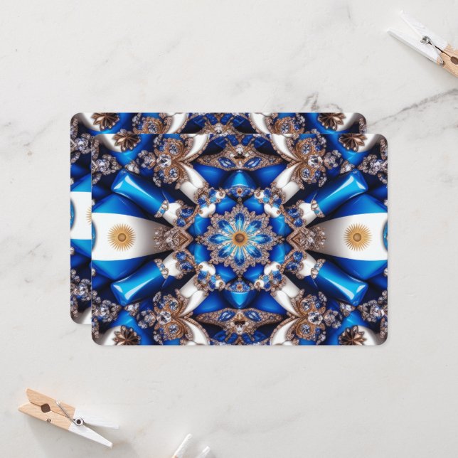 Invitations spéciales avec Argentino Design (Devant/Arrière en situation)