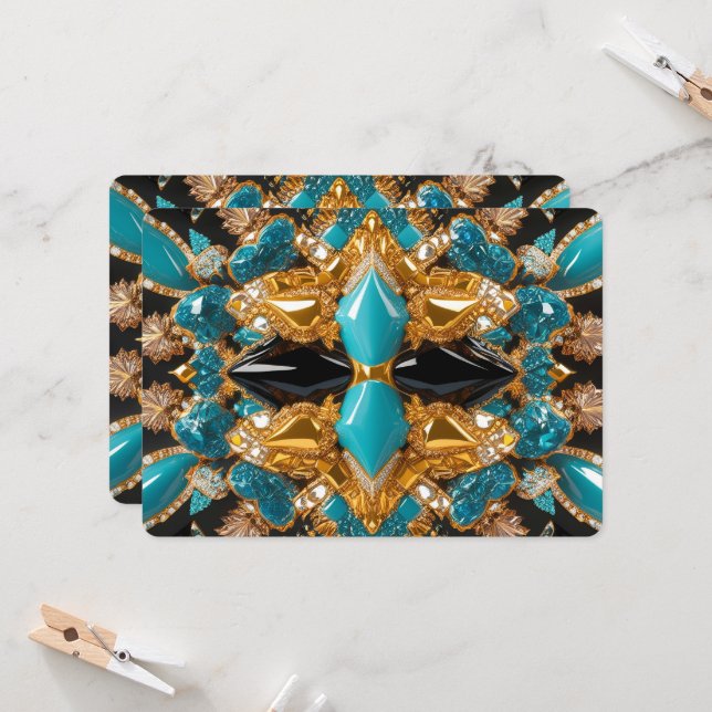 Invitations spéciales avec Bahamas Design (Devant/Arrière en situation)