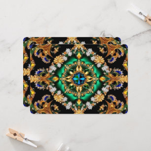 Invitations spéciales avec brésilien Colours Desig