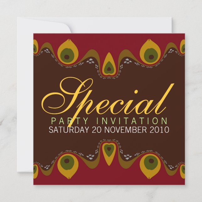 Invitations spéciales Goddess Inner Flame (Devant)
