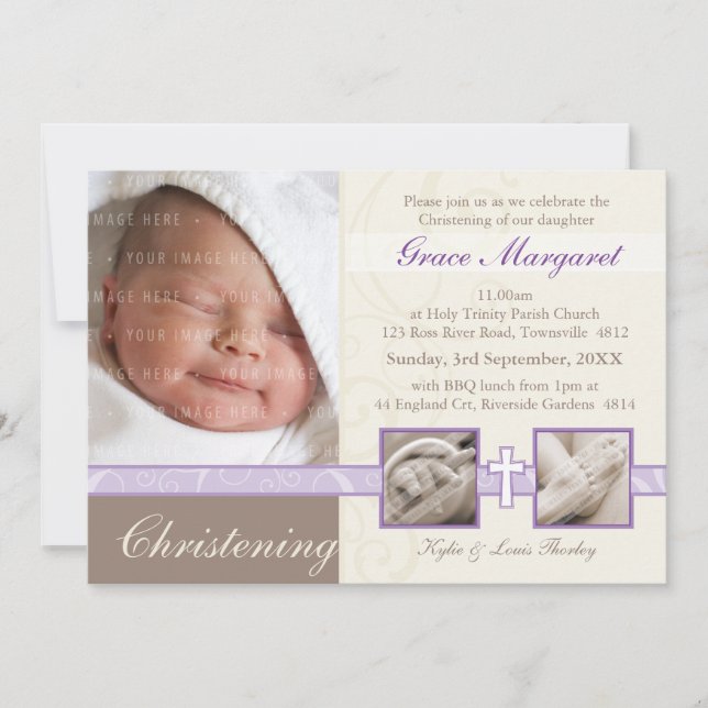 INVITATIONS SPÉCIAUX DE NOËL :: précieux 2L (Devant)