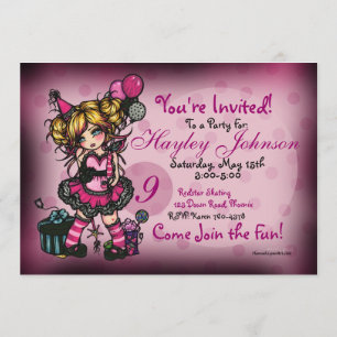 Invitations sur mesure de la Princesse Fairy