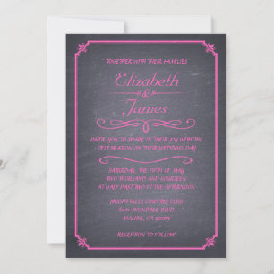 Invitations Vintages de mariage de luxe