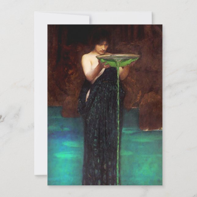 Invitations Waterhouse Circe Invidiosa (Devant)