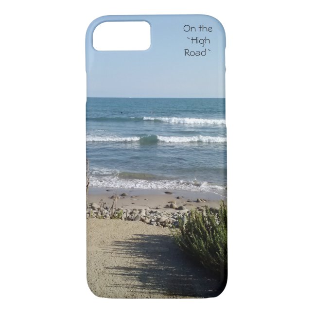 Inviter le coque iphone des océans et des rivages (Dos)