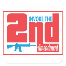 Invoquer le 2ème, Stickers Carrés, Glossy