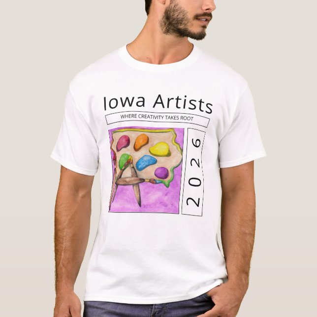 Iowa Artist T-shirt (Devant)