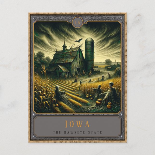 Iowa | Carte postale d'art gothique (Devant)