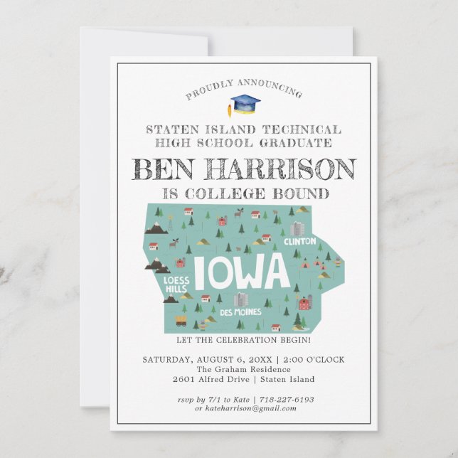 Iowa | College Bound Graduation Party (Devant)