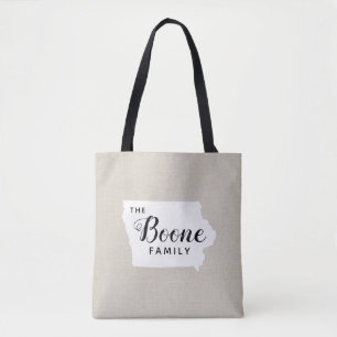 Iowa Famille Monogram Sac fourre-tout