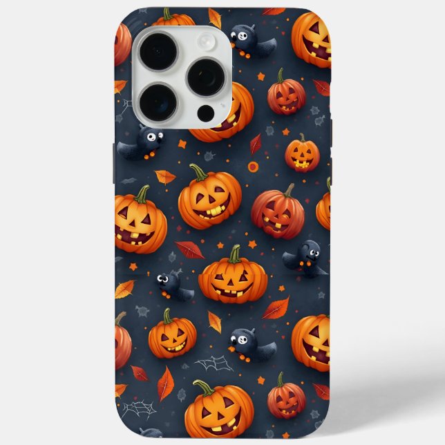 iPhone15 Pro Max Coque sur le thème Halloween (Verso)