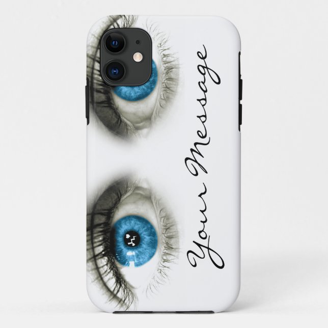 iPhone 11 Coque Blue Eyes iPhone5 (Dos)