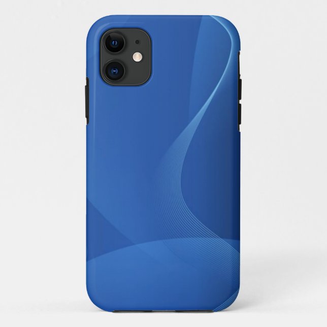 iPhone 11 Coque Blue Waves iPhone5 (Dos)
