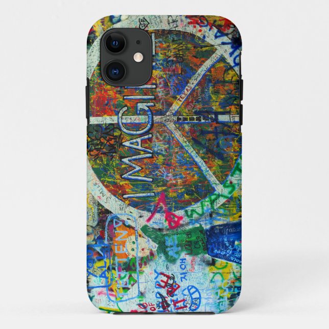 iPhone 11 Coque d'art mur (Dos)
