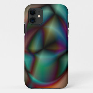 iPhone 11 coque de bijoux abstrait
