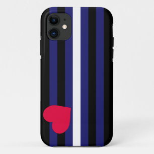 iPhone 11 Coque de l'indicateur de la fierté du cuir pour i