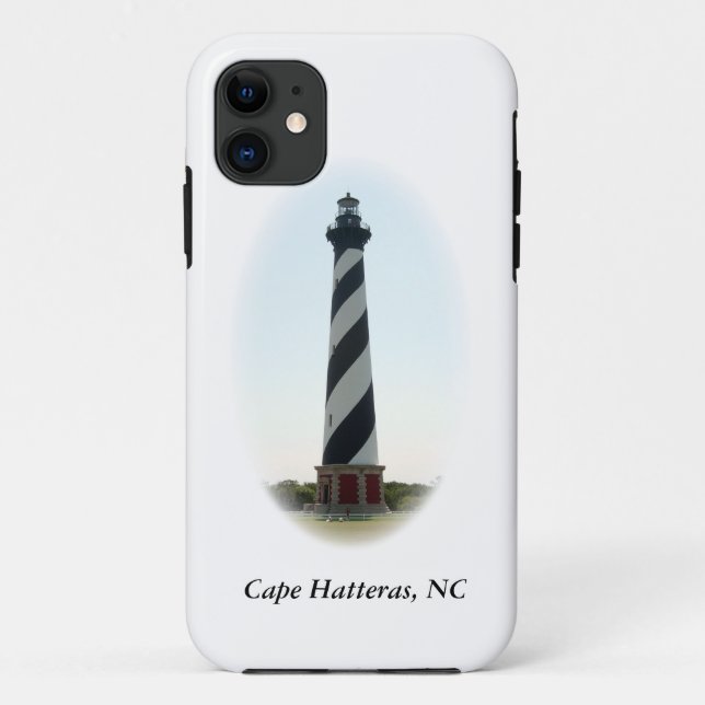 iPhone 11 coque de l'iPhone 5 du phare de Cape Hatteras (Dos)