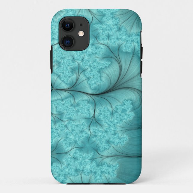 iPhone 11 coque d'iphone fractale barbe à papa (Dos)