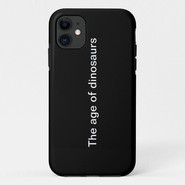 Iphone 11 coque noir/blanc (Dos)