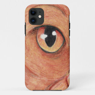 iPhone 11 Coque oculaire de chat